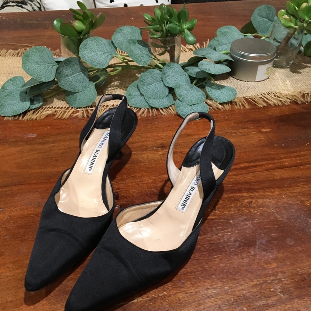 Manolo Blahnik Slingbacks
